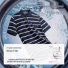MONTAGUT Men's Summer Striped Polo Shirt