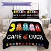 1PC Game Theme Bedding Quilt Set Quilt Cover Pillowcase Home Decoration Birthday Gift (1 * duvet cover + 2 * pillowcase, without core)A6