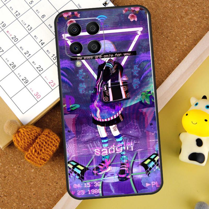 

Чехол в стиле Аниме Vaporwave Glitch для Samsung Galaxy M20 M11 M31 M35 M55 M15 M32 M16 M36 M56 M54 M23 M52 M34 M14 M13 M53 Samsung M56
