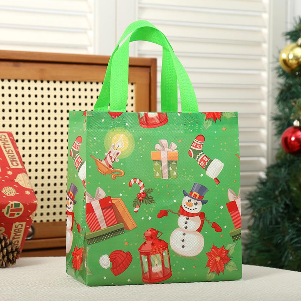 Christmas Gift Bags Party Non-woven Bags Festive Event Bags Holiday Gift Packaging Bags