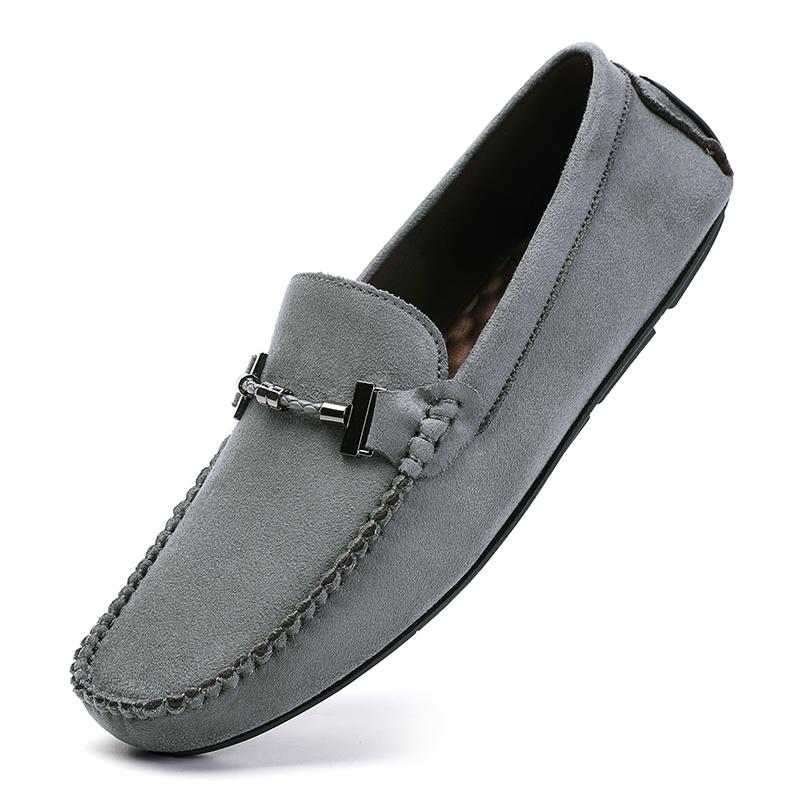 

Модные роскошные брендовые мужские универсальные лоферы 2024 г. Новое поступление Мужские деловые туфли с толстой подошвой Кожаные элегантные туфли для мужчин Парикмахерская обувь 45