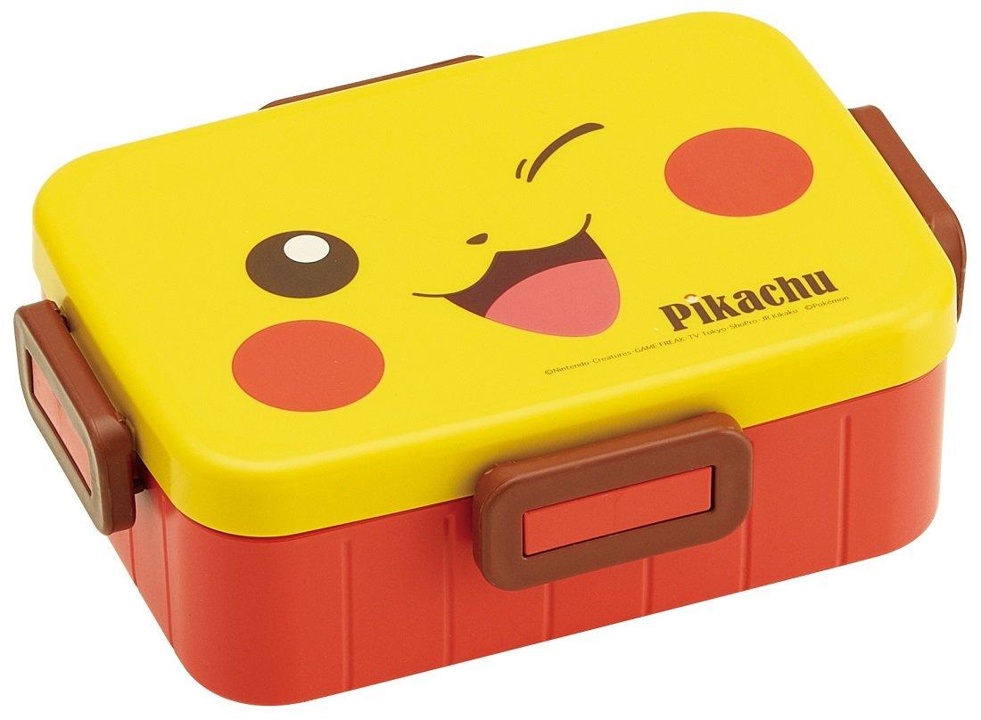 

Skater Lock Lunch Pikachu for Made in Japan 4-Point Box, 650ml, Face, Pokémon, YZFL7,