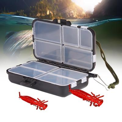 9 Compartments Fishing Lures Spoon Hooks Baits Tackle Hook Plastic Box Case