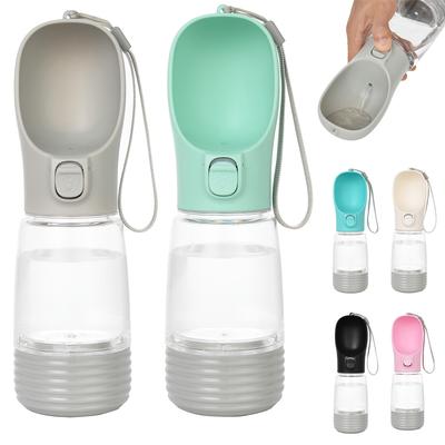 2 In 1 Dog Water Cup For Small Medium Dogs Cats Portable Strong Convenient Outdoor Puppy Kitten Water Bottle Beagle Pet Supplies