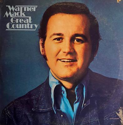 LP Schallplatte WARNER MACK - Great Country CB20001 MCA Coral 1973 US Folk Gebraucht