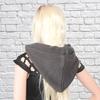 Hooded Scarf Thick Warm Woolen Women Hooded Scarf for Winter