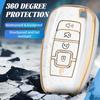for Lincoln Key Fob Cover Compatible with Aviator Corsair Nautilus Navigator Continental MKC MKZ MKX Key Shell Case