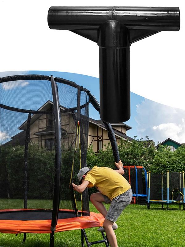 Trampolin T-Stück Teile Trampolin Stangenkappen Expansionsfittings Schutzrohr Schnellverbinder Für Trampolin Sicherheitsnetz