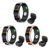 Smart Ring with Display Screen Touch Health Manager Wireless Charging Fitness & Sleep Monitor 5 ATM Waterproof for Android & iOS