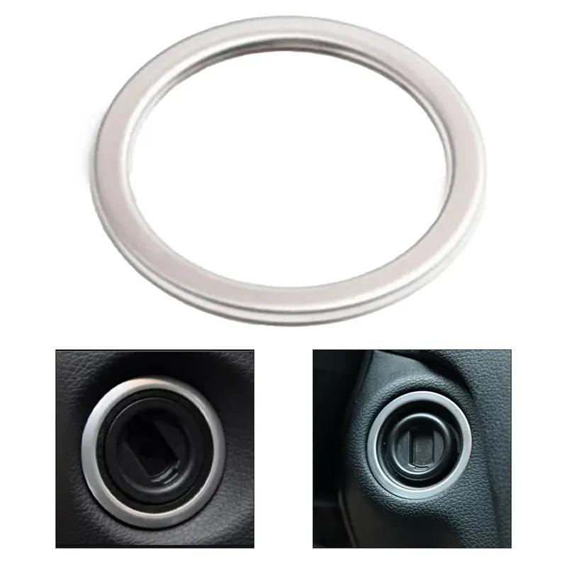 Ignition Keyhole Circle Trim Cover Ring Frame For Mercedes-Benz W204 W212 C218 X204 Ignition Key Hole Cover Trim Sticker
