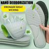 Memory Foam Orthopedic Insoles 20 Pairs Shock Absorbing Deodorizing Inserts for Sports Shoes Comfort Insoles for Men Women