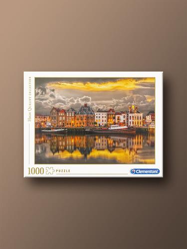Amsterdam Reflected 1000-Piece Jigsaw Puzzle by Clementoni