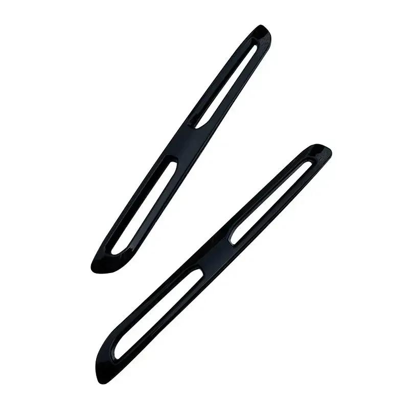 Black ABS Center Grille Cover Strip Trim For Mercedes Benz GLC Class X254 2023+ GLC260 GLC300 AMG Auto Accessories