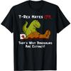 T-Rex Hates CPR That'S Why Dinosaurs Are Extinct T-Shirt 100% Cotton O-Neck Short Sleeve Summer Casual Mens T-shirt Streetwea...