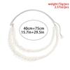 Tassel Waist Chain Belt Geometric Beads Chain Belt Fashion Pearl Waist Chain  Body Jewelry