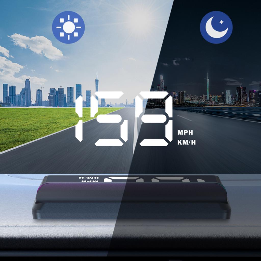 Universal Car HUD GPS HUD Head Up Display Speed Meter for All Car Truck Plug and Play Auto Part