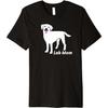 Lab Mom White Labrador Retriever Premium T-Shirt