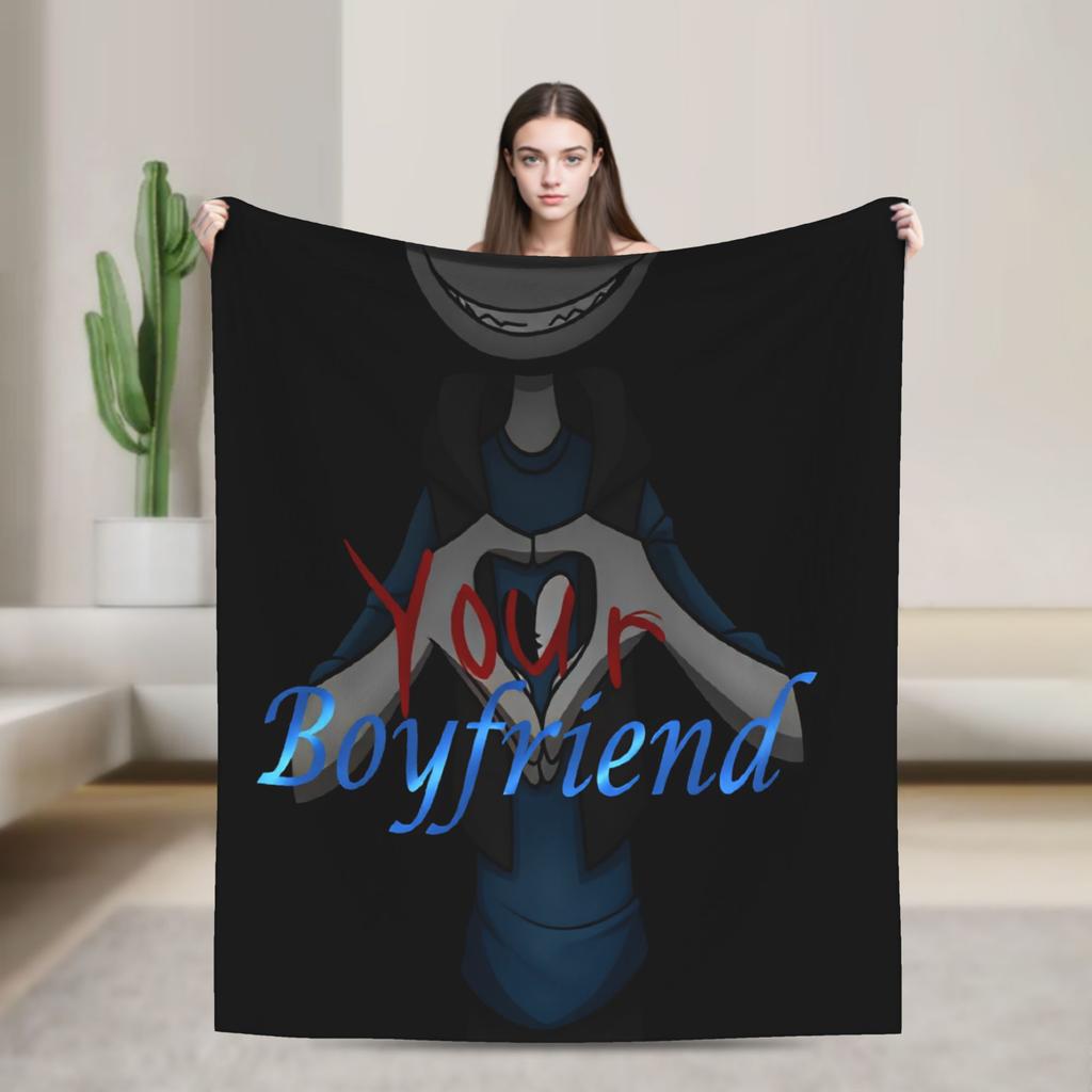 Peter Game YYour BBoyfriend Warm Blankets Travel Plush Bedding Throws Fluffy Couch Chair Flannel Bedspread Sofa Bed Cover