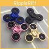 Premium Aluminum Alloy Tri-spinner Silent Bearing Metal Fidget Toy Stress Relief