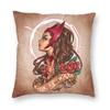 halloween witch crow square pillowcase decoration gothic mystery magic  cushion sofa car   kama casal