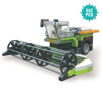 Set di Blocchi da Costruzione Mietitrebbia di Grano 542 Pezzi Set di Veicoli da Costruzione Camion Agricolo Simile Giocattolo Trattore Lego Kit per Regali per Bambini