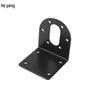 Geared Motor Mount 25/37mm, GM25-370/520/555, Iron/Aluminum Spray-Painted Bracket