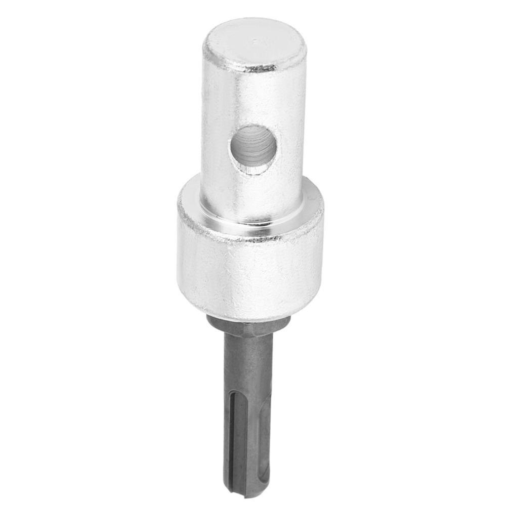 Steel Earth Auger Drill Adapter Earth Auger Connector Tool  Garden Earth Drilling