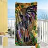 Australian Aboriginal Style Beach Towel Soft Durable Quick-Dry Comfortable Lightweight