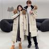 Men and Women Hooded Windproof Outdoor Hiking Cold Winter Jacket Thickened Warm Lightweight Casual Loose Comfortable Cotton Down Jacket