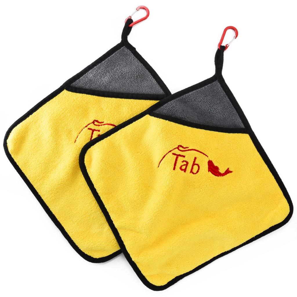 ESFUERZO Fishing Gentle on Hands and Perfect for Fishing Fish Fish and Wiping Rods Yellow Towel, Fish, Grips, Grips, Scissors, Gripping, Tightening,