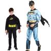 Stylový svalový oblek Batmana Ideální pro cosplay akce Vyznačující se prodyšnou látkou a dokonalými stehy