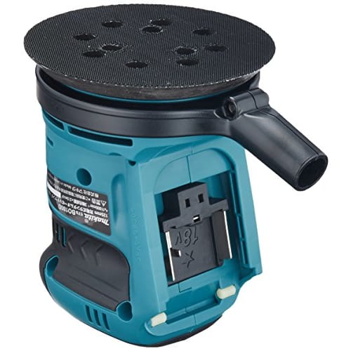 Makita Rechargeable Random Orbit Sander 18V (Body Only/Battery and Charger Sold Separately) Paper Dimensions 125mm BO180DZ