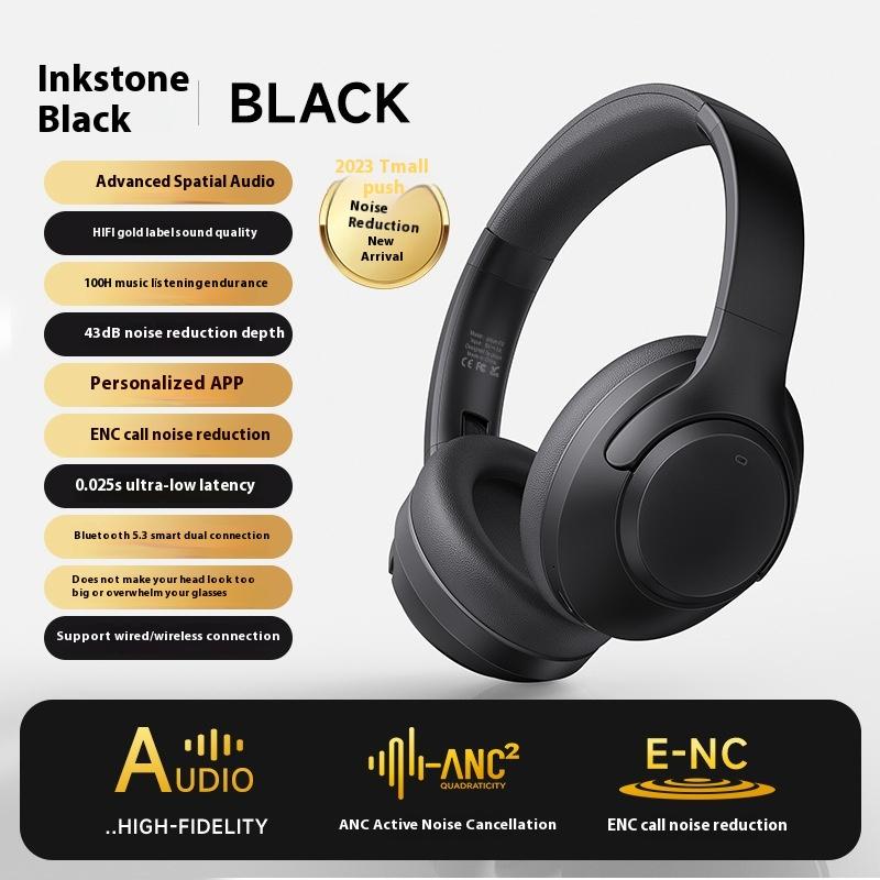 Wireless Bluetooth ANC Active Noise Cancellation Headset Computer Games Low Latency Noise Cancellation