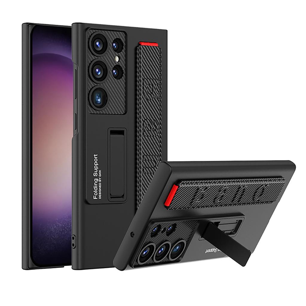 Samsung Galaxy S24ultra Phone Case S24Plus Ultra Thin Wristband Bracket Protective Case