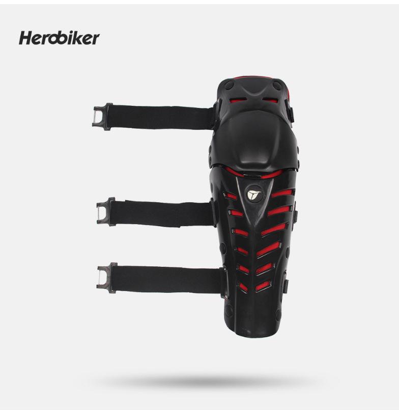 Windproof Motorcycle & Scooter Knee Pads - Protective, Anti-Fall Leg Guards for Cycling and Off-road Riding - All Seasons Use