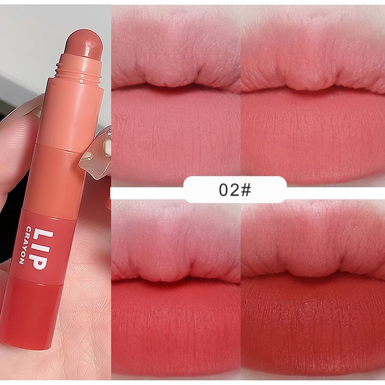 CAPPUVINI Crayon Lipstick Four-color Matte Velvet Multi-color Lipstick