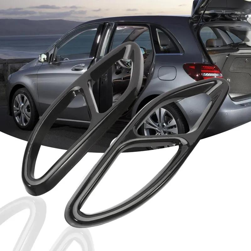 Car Exhaust Pipe Cover Trim For Mercedes Benz GLC A B C E Class X253 W205 W213 W176 W177 W246 W247 2016-  Car Accessories