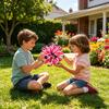 Expandable Breathing Ball Anxiety Stress Relief Colorful Expanding Ball Toy Toddlers Boys Girls Collapsible Sphere Sensory Fidget Toy