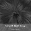 Parrucche Pixie Cut Sintetiche Corte Bionde Taglio Pixie con Frangia Parrucca Senza Colla Stratificata Parrucche Ondulate per Donne