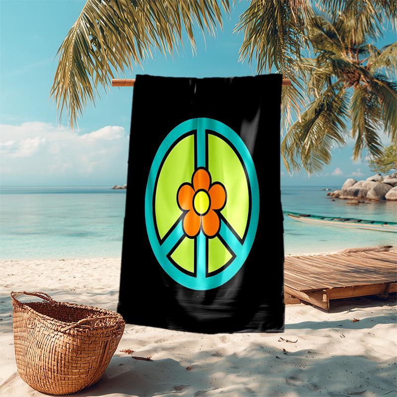 Halloween Fantasy Comedy Adventure Cartoon Movie Scooby-Doo Towel Outdoor Camping Vacation Swimming Beach Towel Outdoor Absorbent Bath Towel Y1