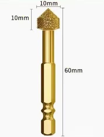 1Pcs Polish The Drill Bit Iron Stainless Steel Ceramic Tile Fits Drill Diamond Grinding Head Tile Rotary File Polishing Head