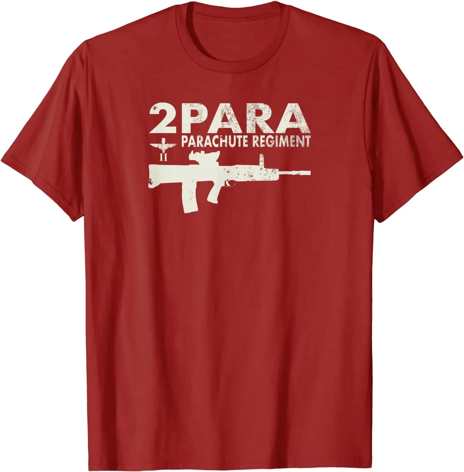 2 Para Parachute Regiment Men TShirt Short Casual 100 COTTON ONeck tshirt S