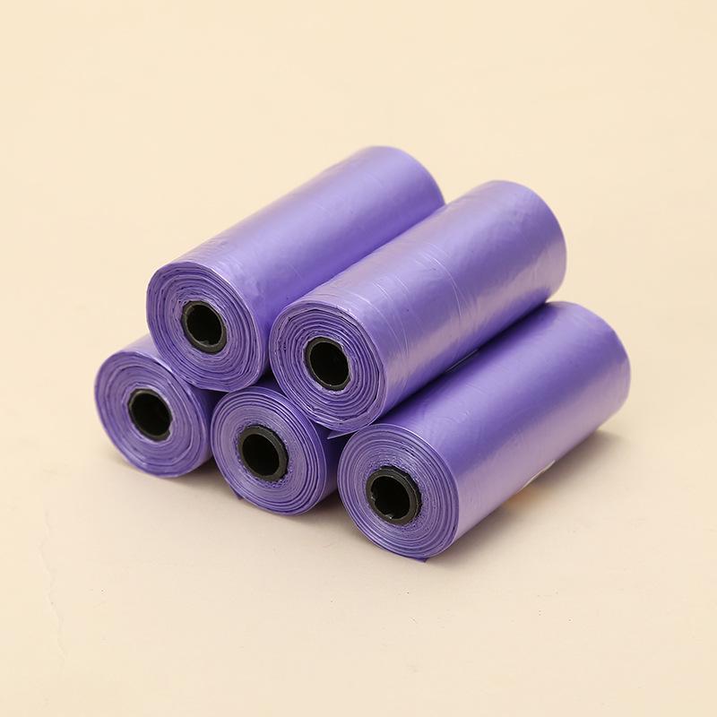 Disposable Small Trash Bags Thickened Leakproof Household Garbage Pouches 5-30 Rolls for Kitchen Bathroom Office Use