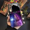 Megan Zeichenpuppe M3GAN Handyhülle Für Samsung Galaxy S26 S25 S24 S23 S22 S20 S21 Ultra Plus Fe Farbige Silberne Hülle