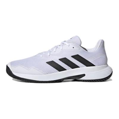 CourtJam Control Weiß Schwarze Außensohle Herren Sneaker Wolkenweiß Kernschwarz GW2984