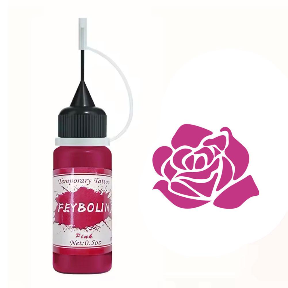 Henna Tattoo Gel Schweißfest Temporär Lang Anhaltend Körperkunst Farbe Wasserdicht DIY Alle Hauttypen