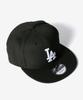 New Era 9FIFTY Los Angeles Dodgers Black Free Size Cap, & White, [Used]