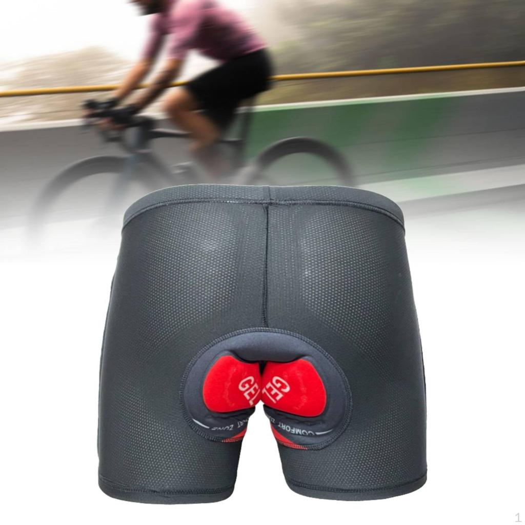 Shorts Bicycle Riding Compression Padded Bike Breathable Biker Briefs Shock Absorbent
