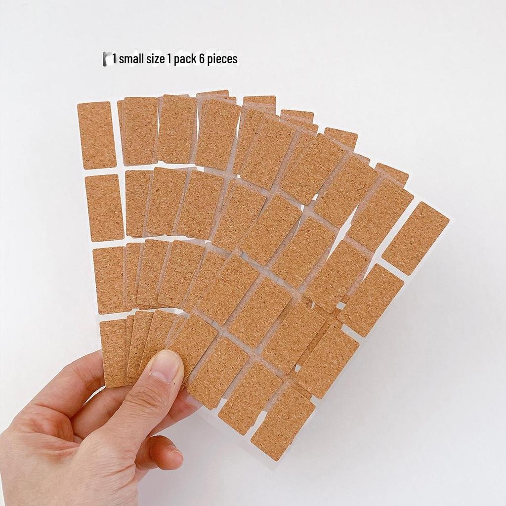 Nahtlose Retro Kiefernholz Kork Küchenetiketten - Wasserdicht, Ölfest, Selbstklebende Markierungsaufkleber