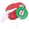 30 Pcs Signs Classroom Interactive Supplies Voting Board Judging Mini Portable Paddle Supply Teacher Baby